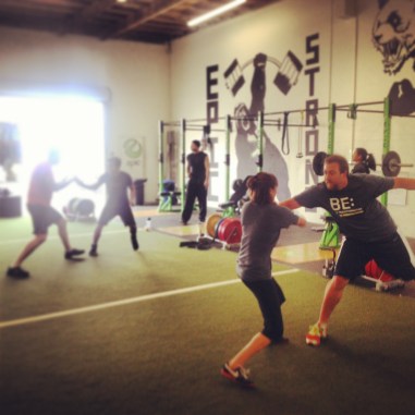 Even playing games...like fake knife fighting, we don't just simply move forward and back or up and down. If we did, we wouldn't "live" long!