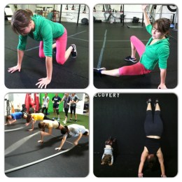 sit through, planks, handstands