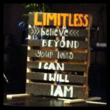 I can. I will. I am.