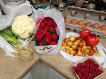 local and fresh produce