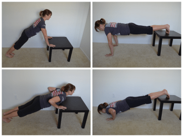 incline push up