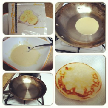 banana protein pancakes