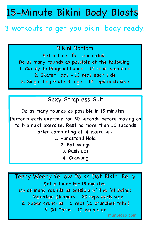 bikini body workouts