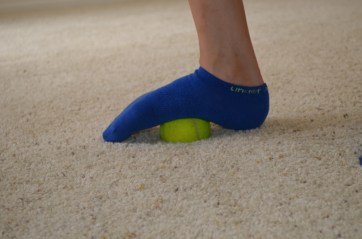 foam rolling for foot