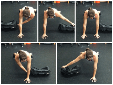 sandbag plank