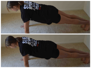 scapular push ups
