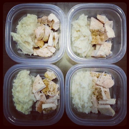 This might be the way to make adhering to a healthy diet easier, especially at the beginning! Thanks Starla for a great meal prep photo.