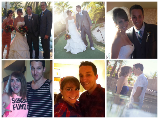 wedding collage