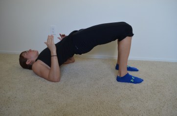 basic glute bridge