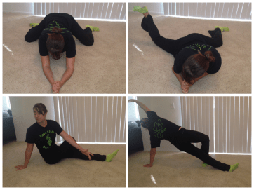 hips and back stretches